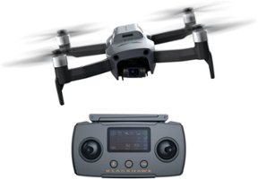 EXO Drones - Blackhawk 3 Pro Drone and Remote Control (Android and iOS compatible) - Black - Front_Zoom