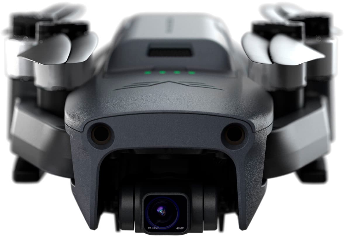 Alt View 17. EXO Drones - Blackhawk 3 Pro Drone and Remote Control (Android and iOS compatible) - Black.