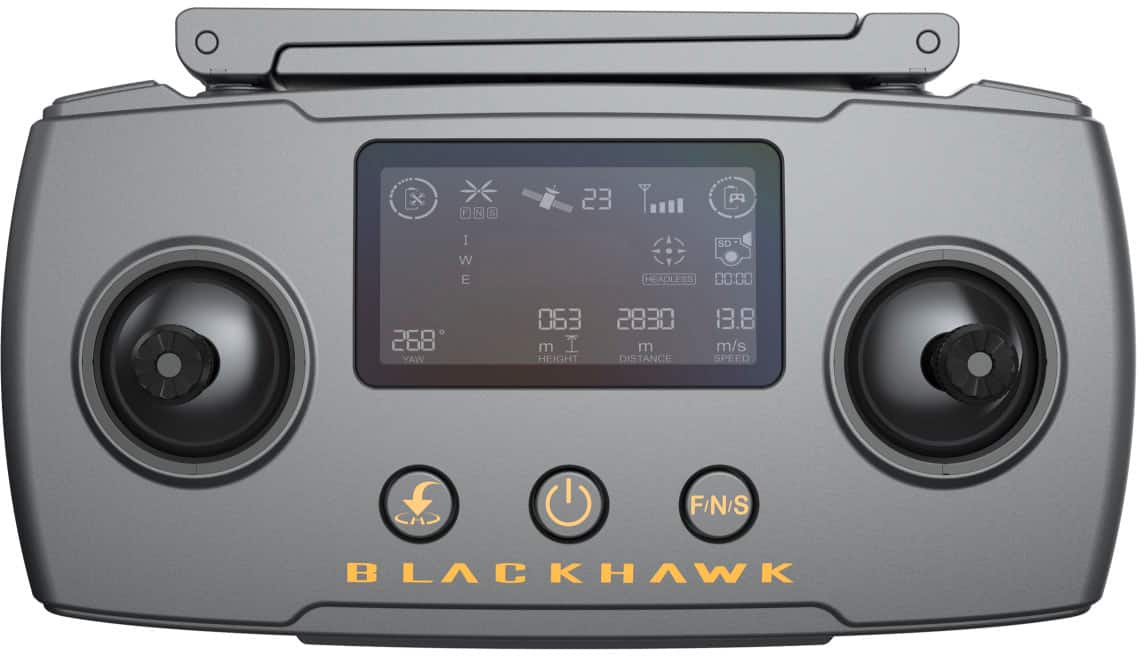 Alt View 21. EXO Drones - Blackhawk 3 Pro Drone and Remote Control (Android and iOS compatible) - Black.