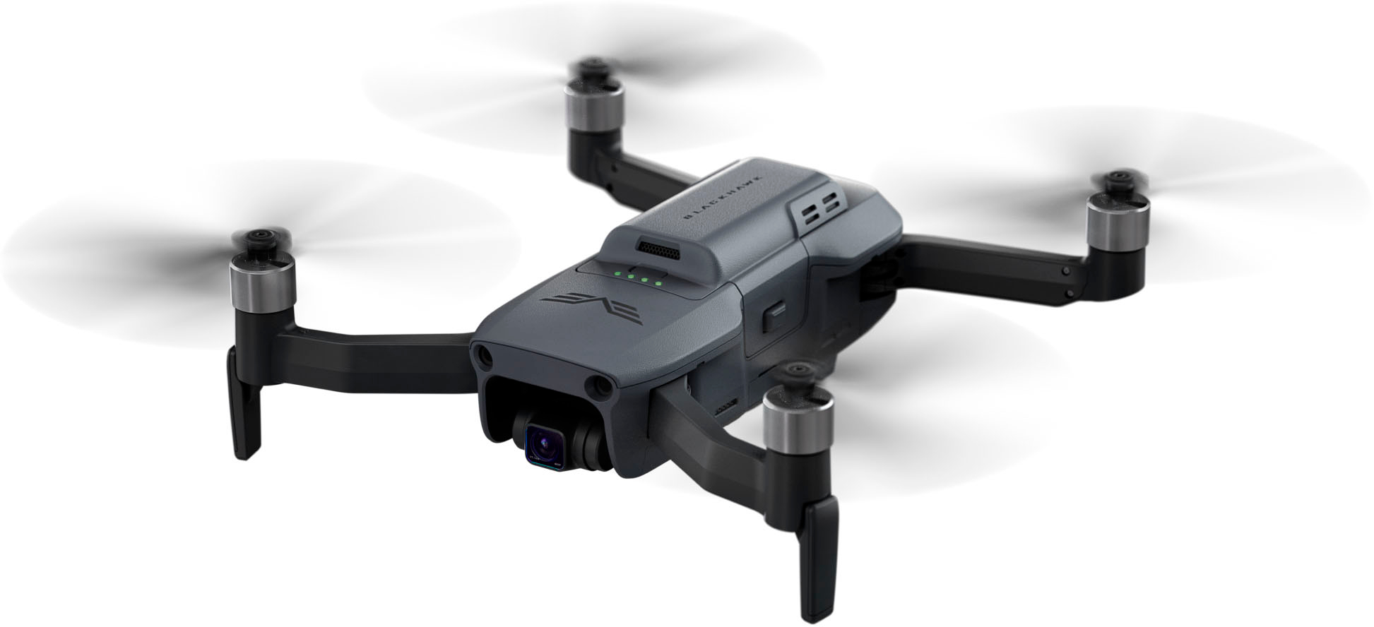 Left View: DJI - Geek Squad Certified Refurbished Mavic 3 Pro Fly More Combo Drone and RC Remote Control with Built-in Screen - Gray