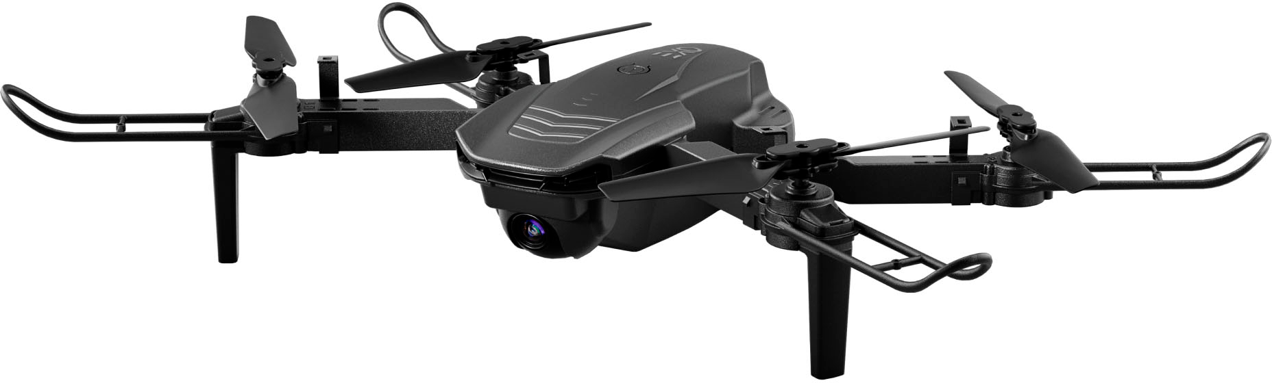 Angle View: EXO Drones - Recon Drone and Remote Control (Android and iOS compatible) - Black