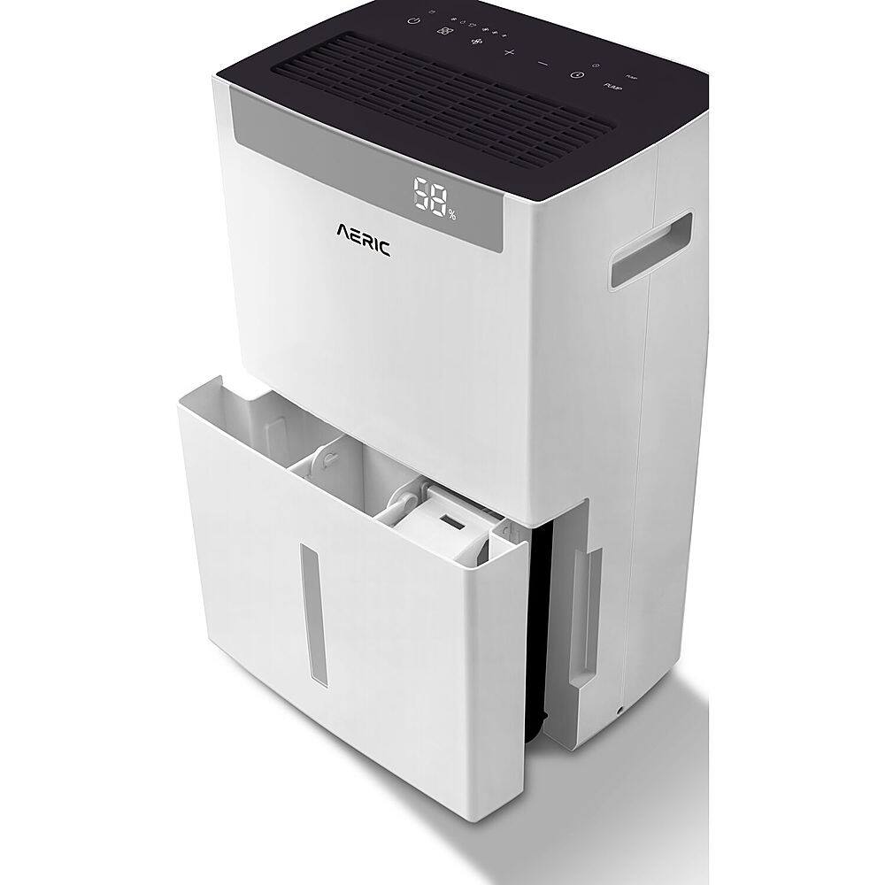 Alt View 11. Aeric - 50 Pint Dehumidifier - White.