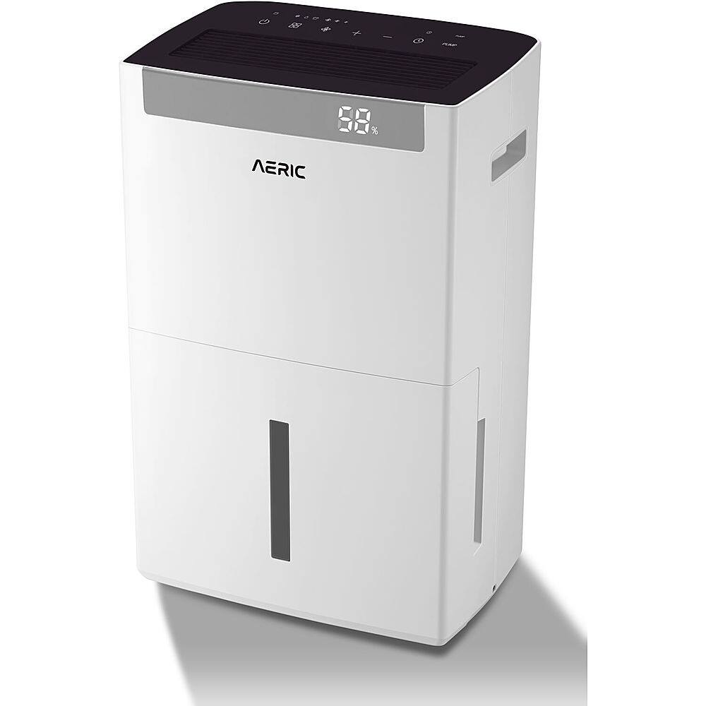 Alt View 12. Aeric - 50 Pint Dehumidifier - White.