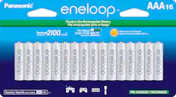 Panasonic - Eneloop Rechargeable AAA Batteries 16-Pack - Front_Zoom