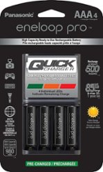 Energizer Rechargeable AA and AAA Battery Charger (Recharge Pro) with 4 AA  NiMH Rechargeable Batteries CHPROWB4 - Best Buy