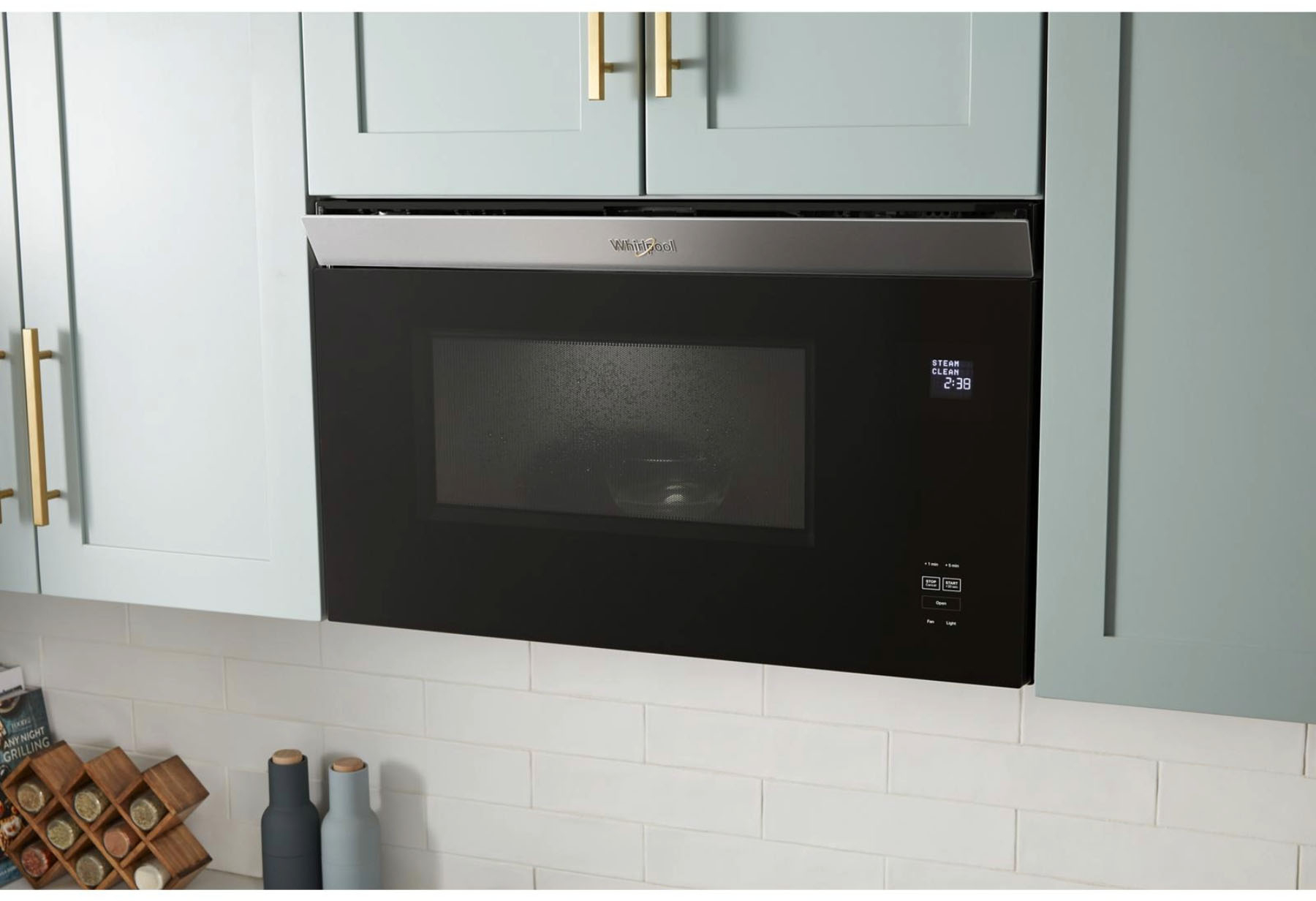 1.1 Cu. Ft. Over-the-Range Microwave with Flush Built-In Design