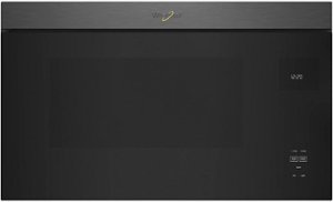 Whirlpool - 1.1 Cu. Ft. Over-the-Range Microwave with Flush Built-in Design - Black Stainless Steel - Front_Zoom