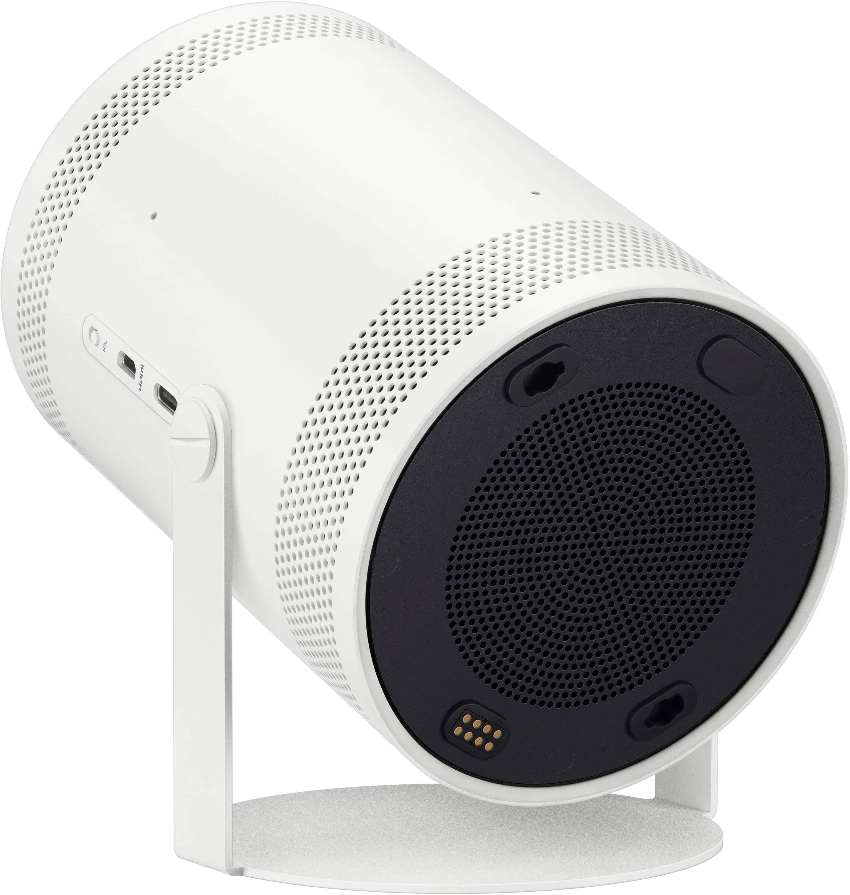 Alt View 17. Samsung - The Freestyle 2nd Gen with Gaming Hub FHD HDR Smart Portable Projector - White.