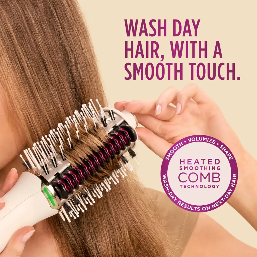 Shark Smoothstyle Heated Comb And Blow Dryer Brush, Dual Mode, For All 