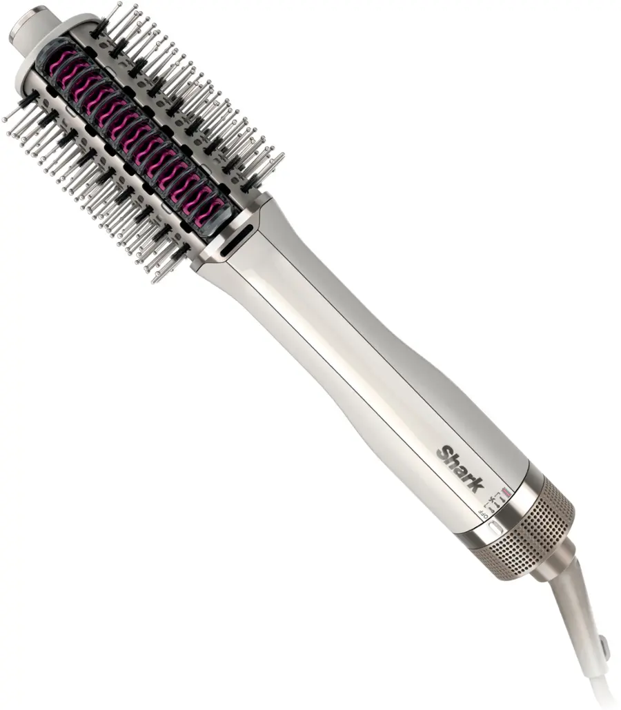 Shark SmoothStyle Heated Comb and Blow Dryer Brush, Dual Mode, For All ...