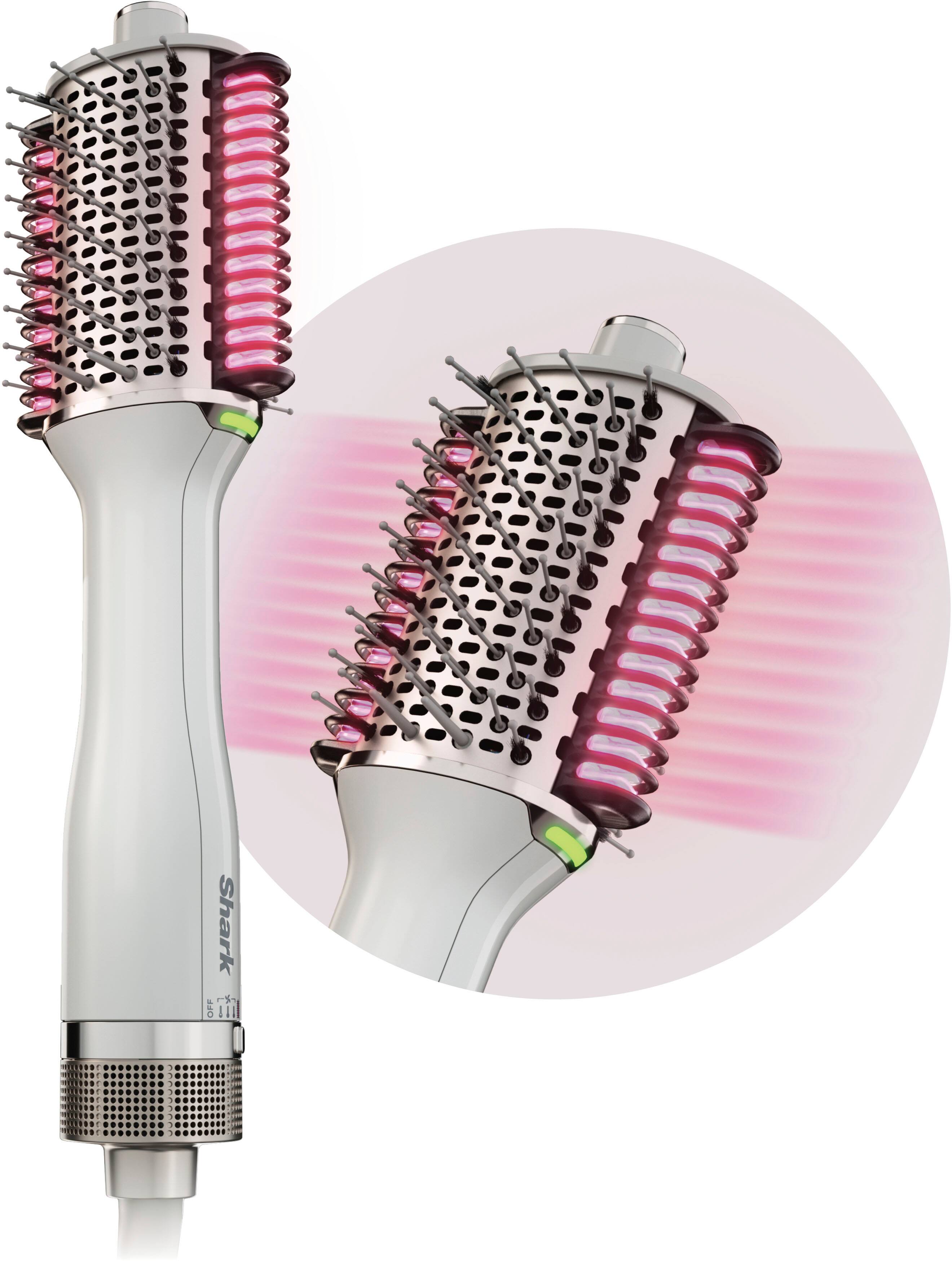 Front. Shark - SmoothStyle Heated Comb and Blow Dryer Brush, Dual Mode, For All Hair Types - Silk.