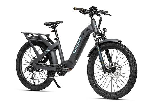 QuietKat Villager 500w E Bike w Maximum Operating Range of 38