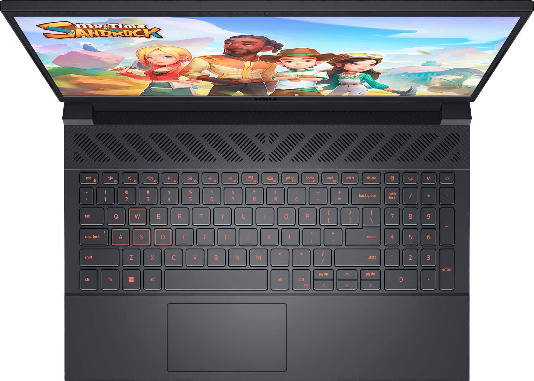 Alt View 7. Dell - G15 15.6" Gaming Laptop - AMD Ryzen 5 7640HS - NVIDIA GeForce RTX 3050 - 16GB Memory - 1TB SSD - Dark Shadow Gray.