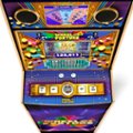 Left. Arcade1Up - Wheel of Fortune Casinocade Deluxe Arcade Game - purple.