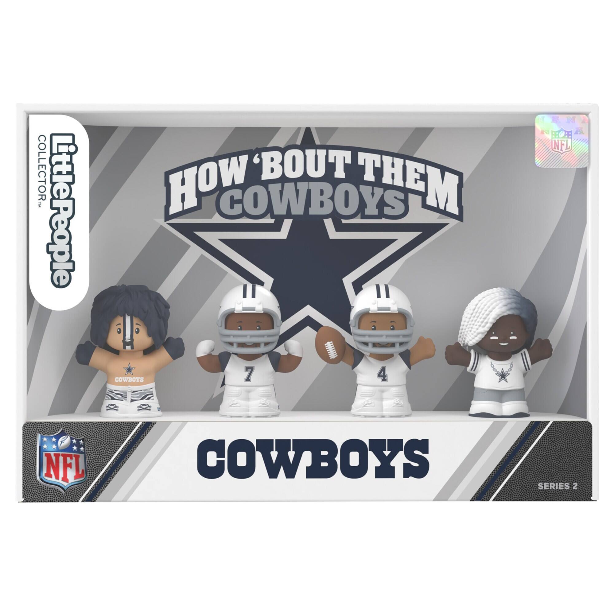 COLLECTOR
LittlePeople
HOW 'BOUT THEM COWBOYS
COWBOYS
NFL
SERIES 2