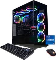 CyberPowerPC - Gamer Supreme Gaming Desktop - Intel Core i9-13900KF - 64GB Memory - NVIDIA GeForce RTX 4070 Ti 12GB - 2TB SSD - Black - Angle_Zoom