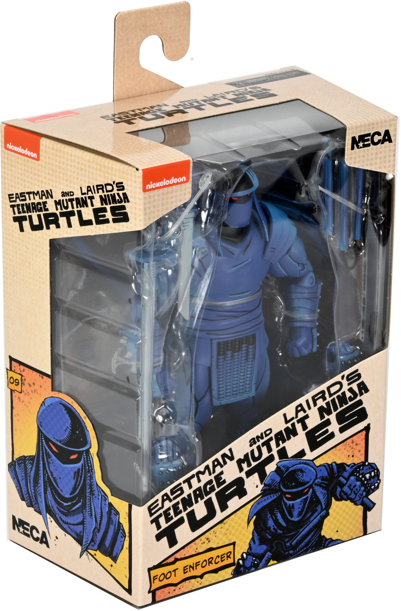 NECA Teenage Mutant Ninja Turtles Foot Enforcer 7 Action Figure Mirage  Comics - ToyWiz