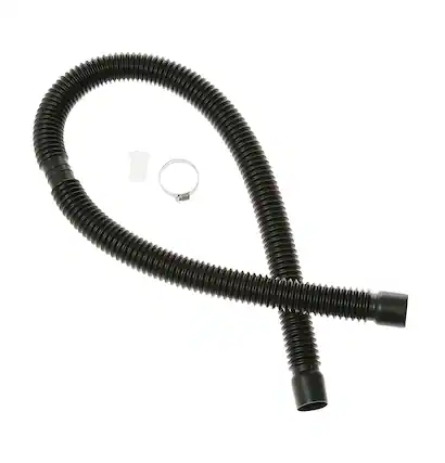 Front. GE - Drain Hose Extension Kit for GE Profile Combo PFQ97HSPVDS (Optional).