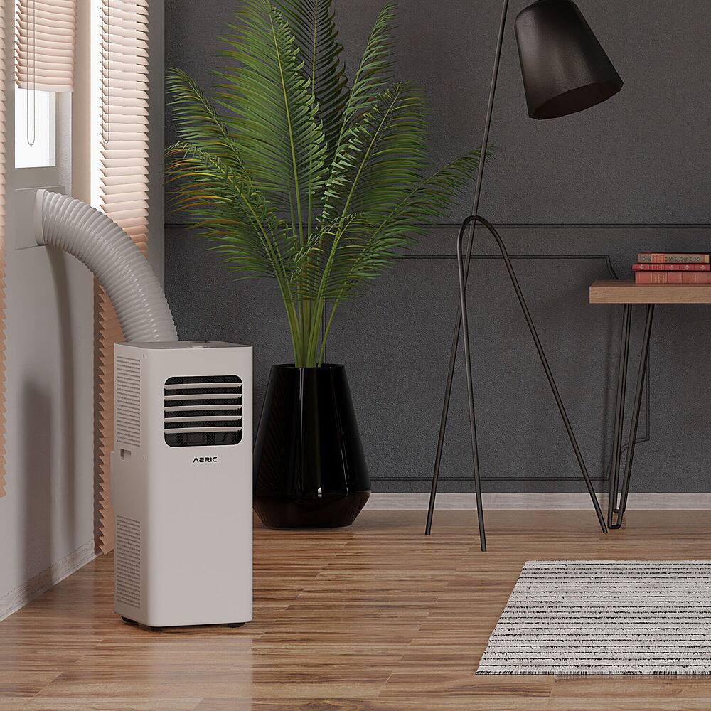 Angle. Aeric - 400 Sq. Ft Portable Air Conditioner - White.