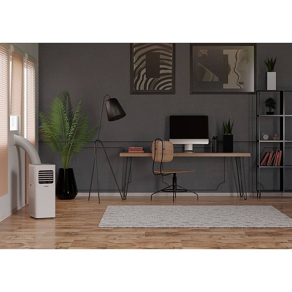 Left. Aeric - 400 Sq. Ft Portable Air Conditioner - White.