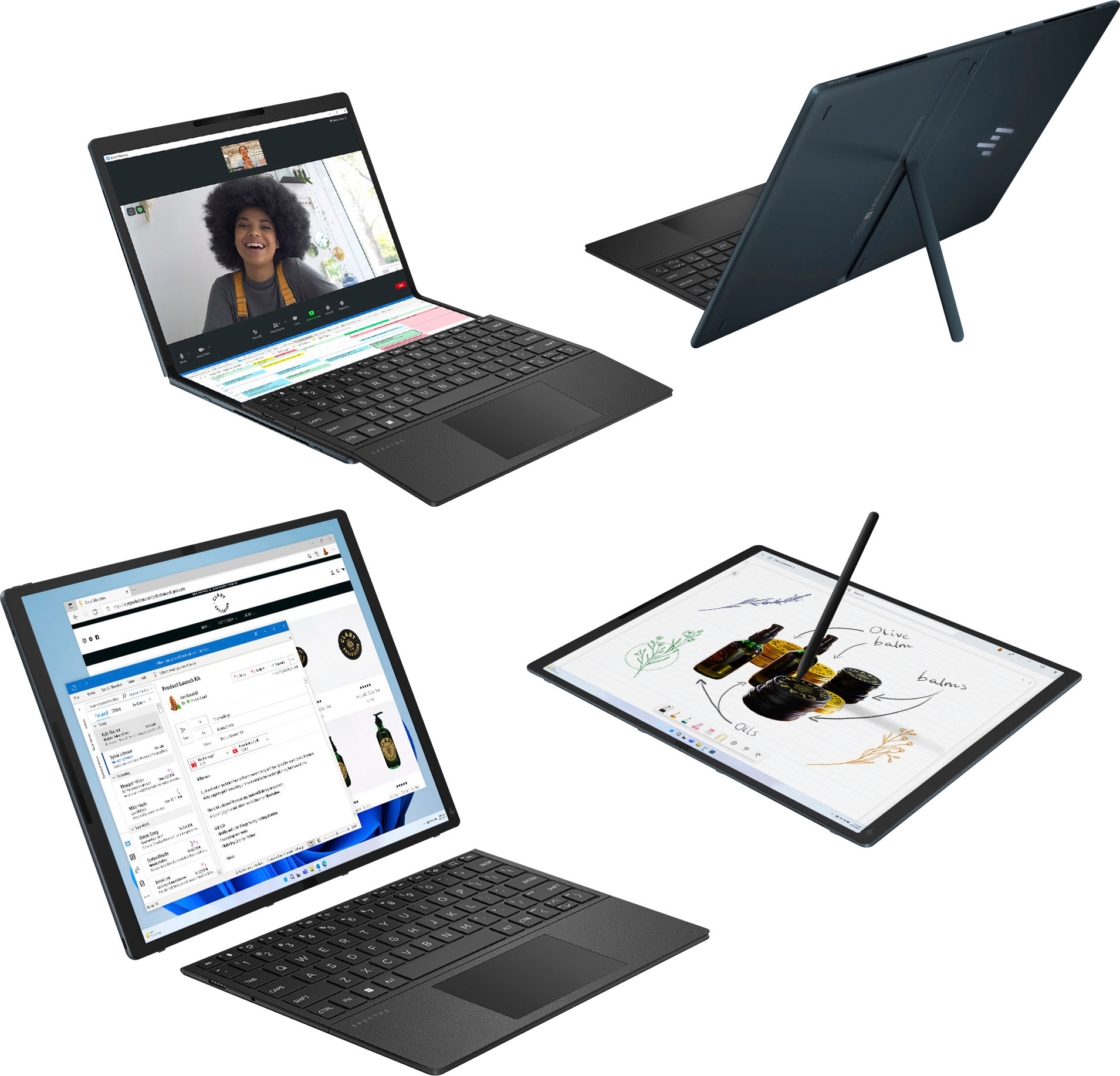 HP Unveils the New HP Spectre Foldable PC