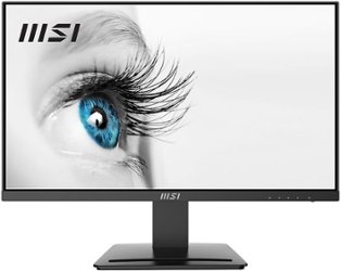 MSI - PRO MP243X 24" IPS LCD FHD  FreeSync  Monitor(DisplayPort, HDMI) - Black - Front_Zoom