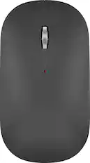 Front. Insignia™ - Wireless Optical 3-Button Mouse - Black.