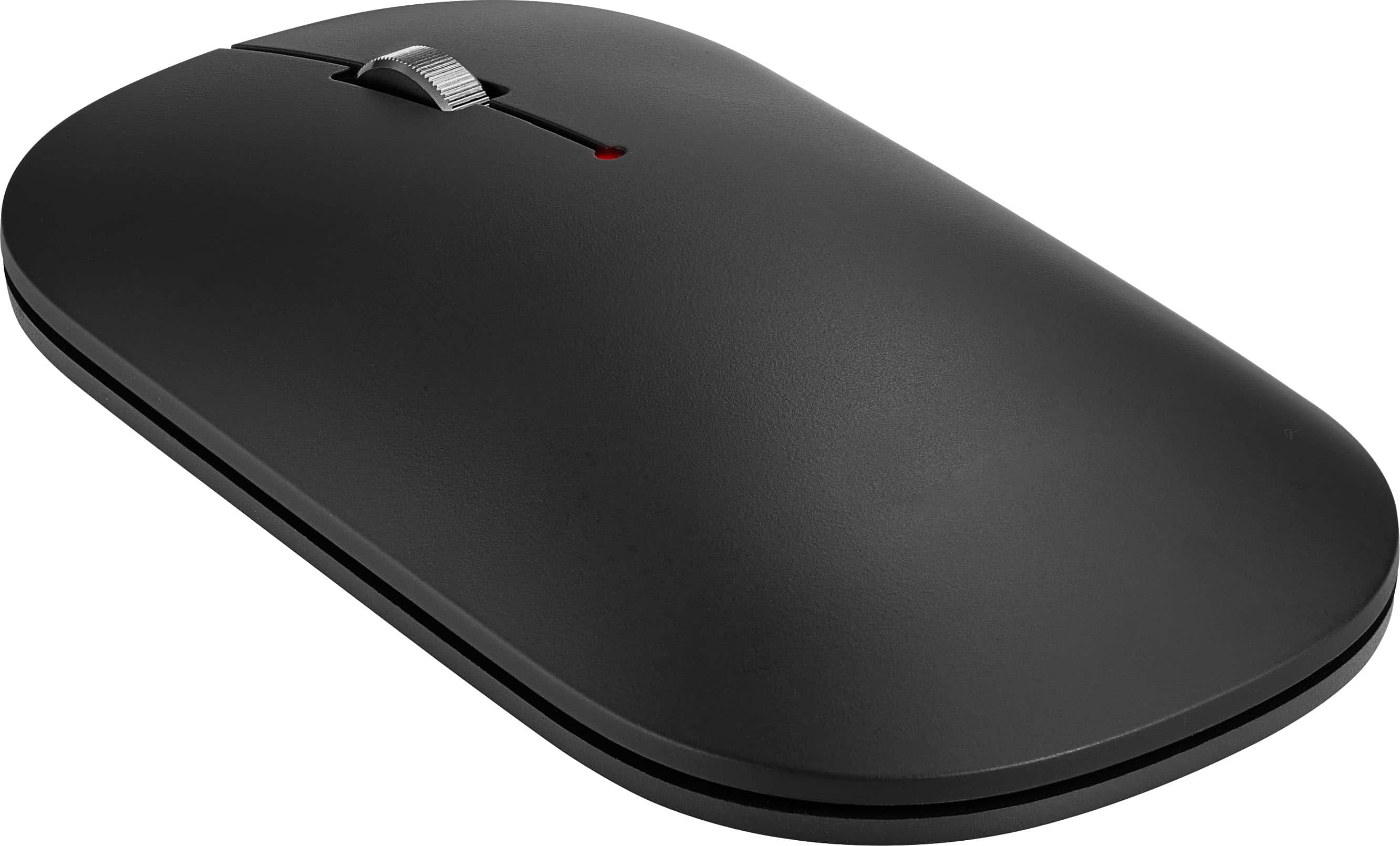 Left. Insignia™ - Wireless Optical 3-Button Mouse - Black.