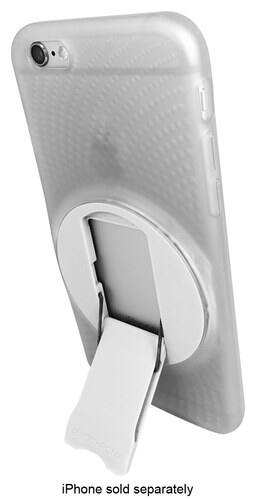 Front. ZeroChroma - Vario Protect Stand Case for Apple® iPhone® 6 and 6s - Clear.