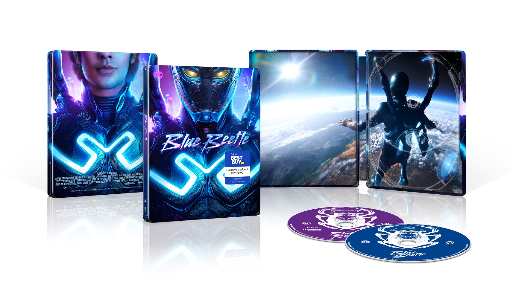 Best Buy: Blue Beetle [SteelBook] [4k Ultra HD Blu-ray/Blu-ray] [Only @  Best Buy] [2023]