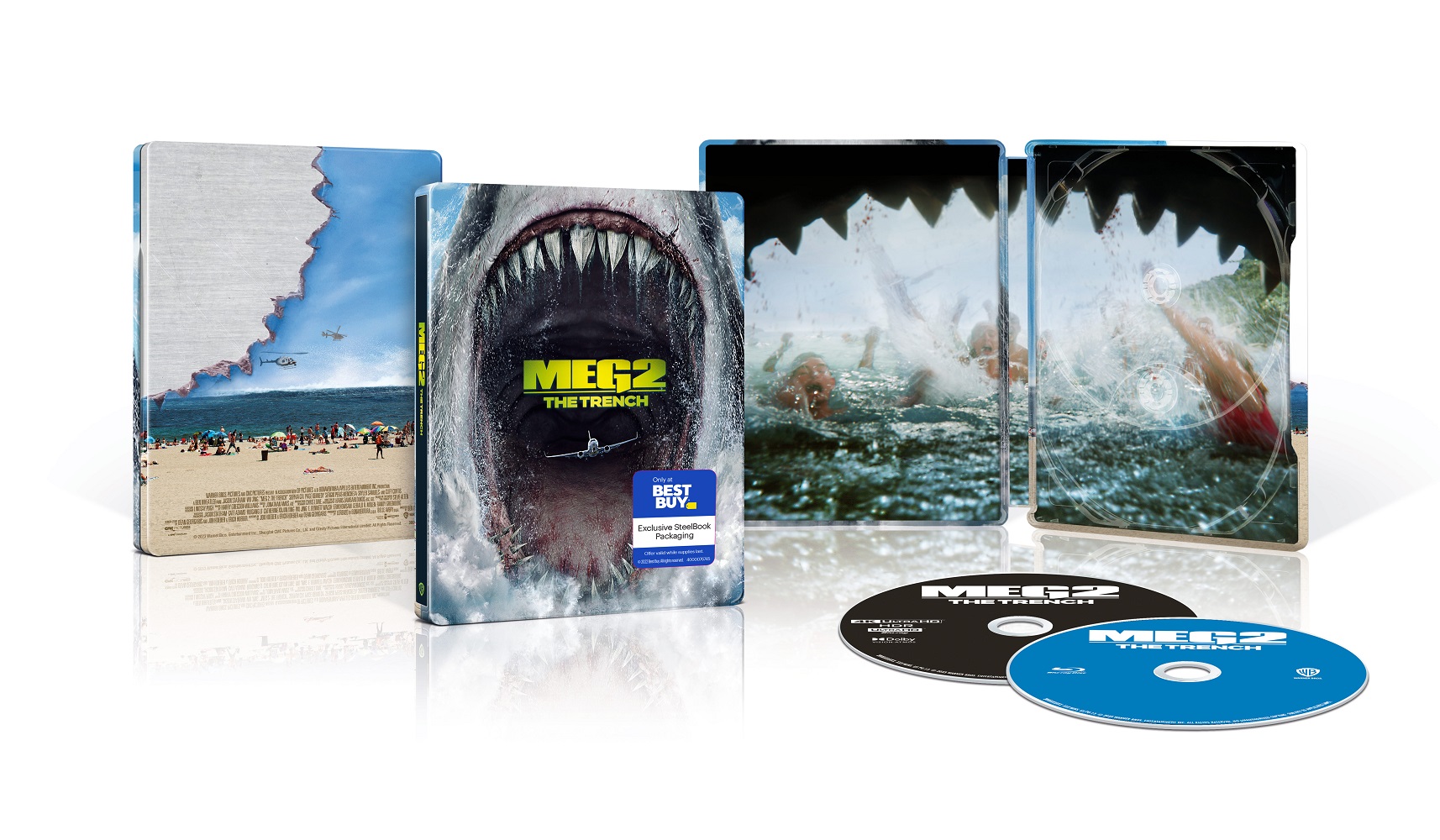 NEW Oppenheimer Best Buy Exclusive Steelbook 4K UHD Blu-ray