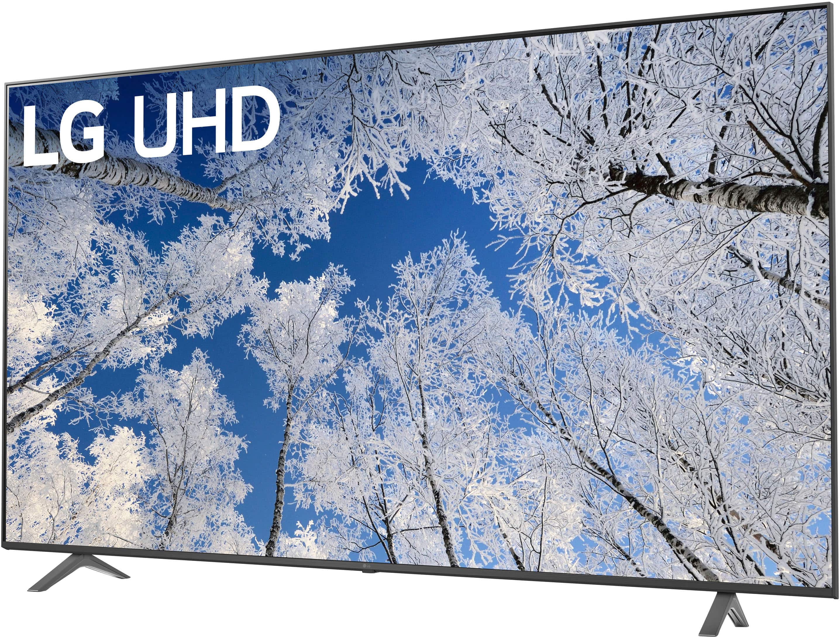 Alt View 1. LG - 75” Class UQ70 Series LED 4K UHD Smart webOS TV - Grey.