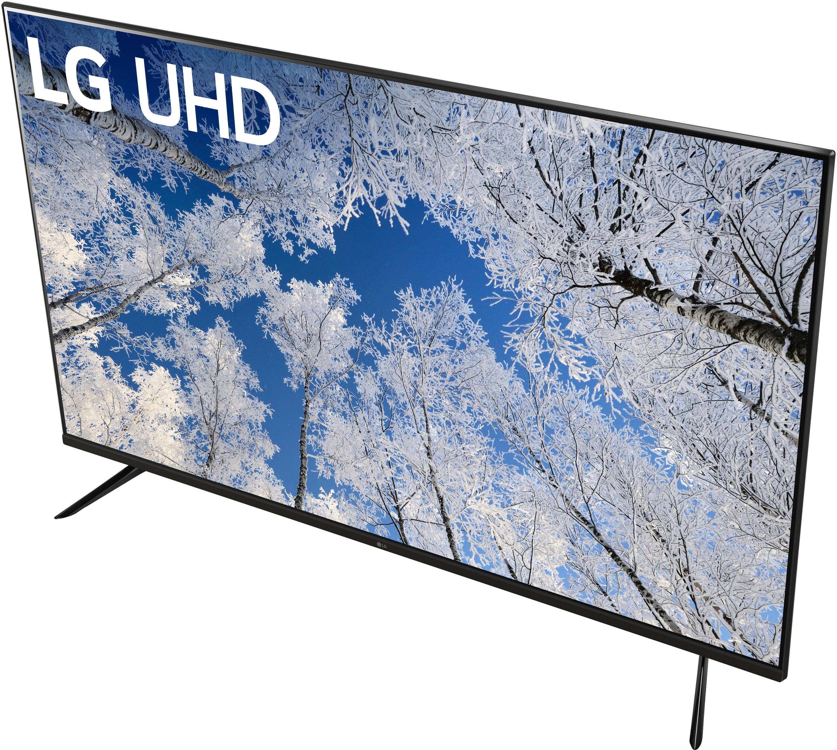 Alt View 21. LG - 65” Class UQ70 Series LED 4K UHD Smart webOS TV - Black.