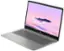 Left. HP - 15.6" Full HD Chromebook Plus Laptop with Google AI - Intel Core i3 - 8GB Memory - 128GB UFS - Mineral Silver.