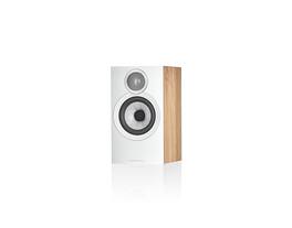Bowers & Wilkins - 607 S3 Series Bookshelf Speaker with 1" Tweeter and 5" Midbass (Pair) - Oak