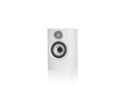 Bowers & Wilkins - 600 S3 Series Bookshelf Speaker with 1" Tweeter and 5" Midbass (Pair) - White - Front_Zoom