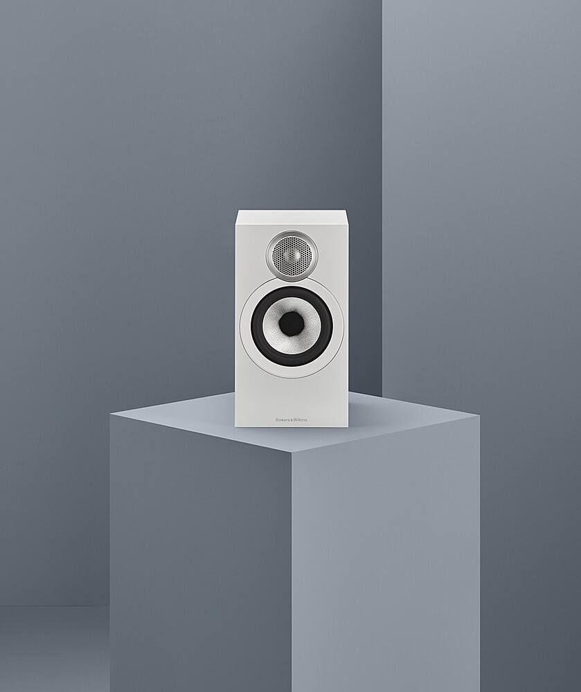 Alt View 16. Bowers & Wilkins - 600 S3 Series Bookshelf Speaker with 1" Tweeter and 5" Midbass (Pair) - White.