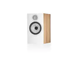 Bowers & Wilkins - 606 S3 Series Bookshelf Speaker with 1" Tweeter and 6.5" Midbass (Pair) - Oak