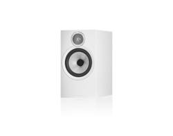 Bowers & Wilkins - 606 S3 Series Bookshelf Speaker with 1" Tweeter and 6.5" Midbass (Pair) - White - Front_Zoom