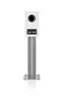 Alt View 11. Bowers & Wilkins - 600 S3 Series Bookshelf Speaker with 1" Tweeter and 6.5" Midbass (Pair) - White.