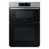 Samsung - BESPOKE 30" Built-In Electric Convection Combination Wall Oven with Microwave and Flex Duo - Stainless Steel