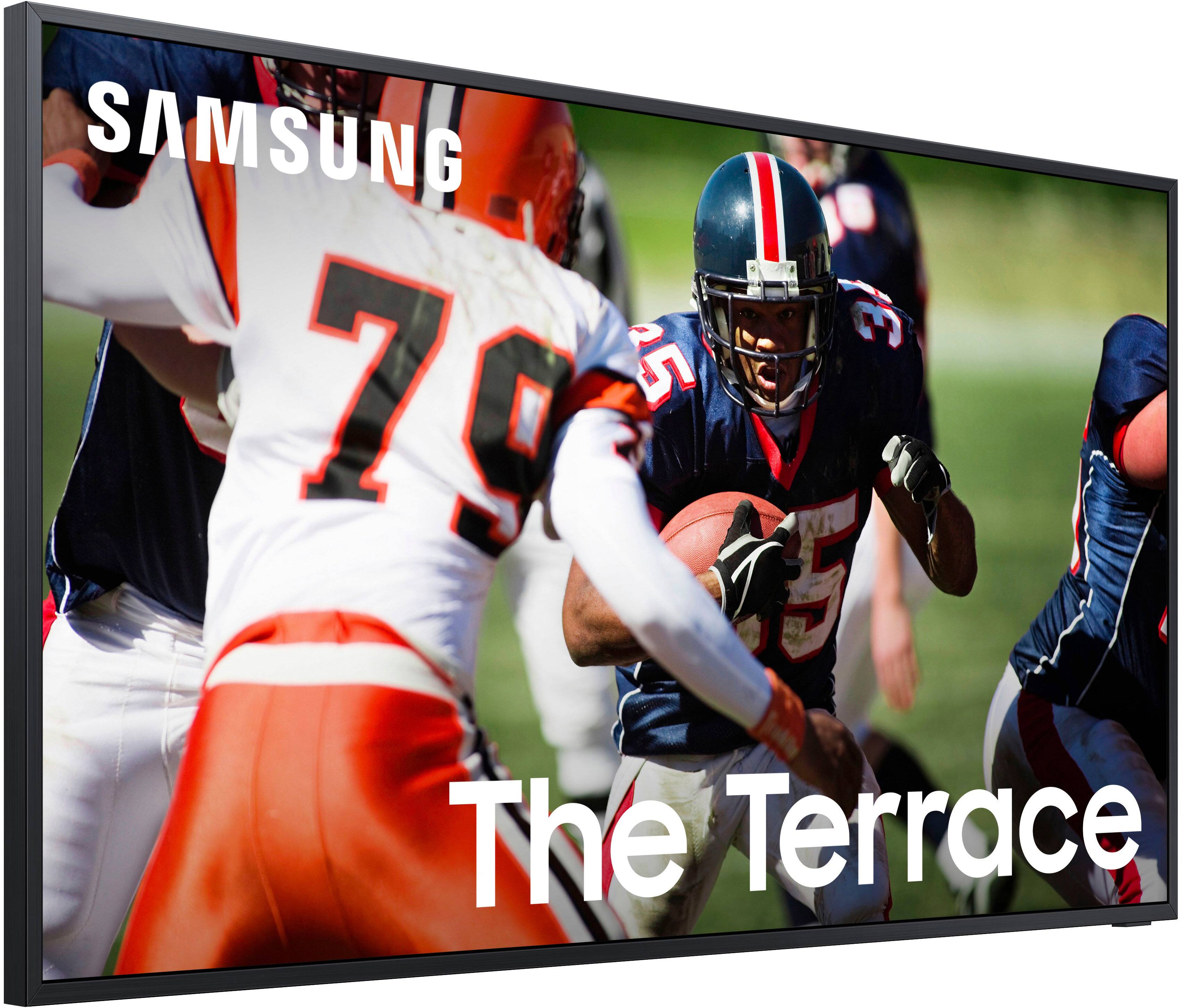 Alt View 12. Samsung - 85 ” Class The Terrace Full Sun Neo QLED 4K Smart TV - Titan Black.