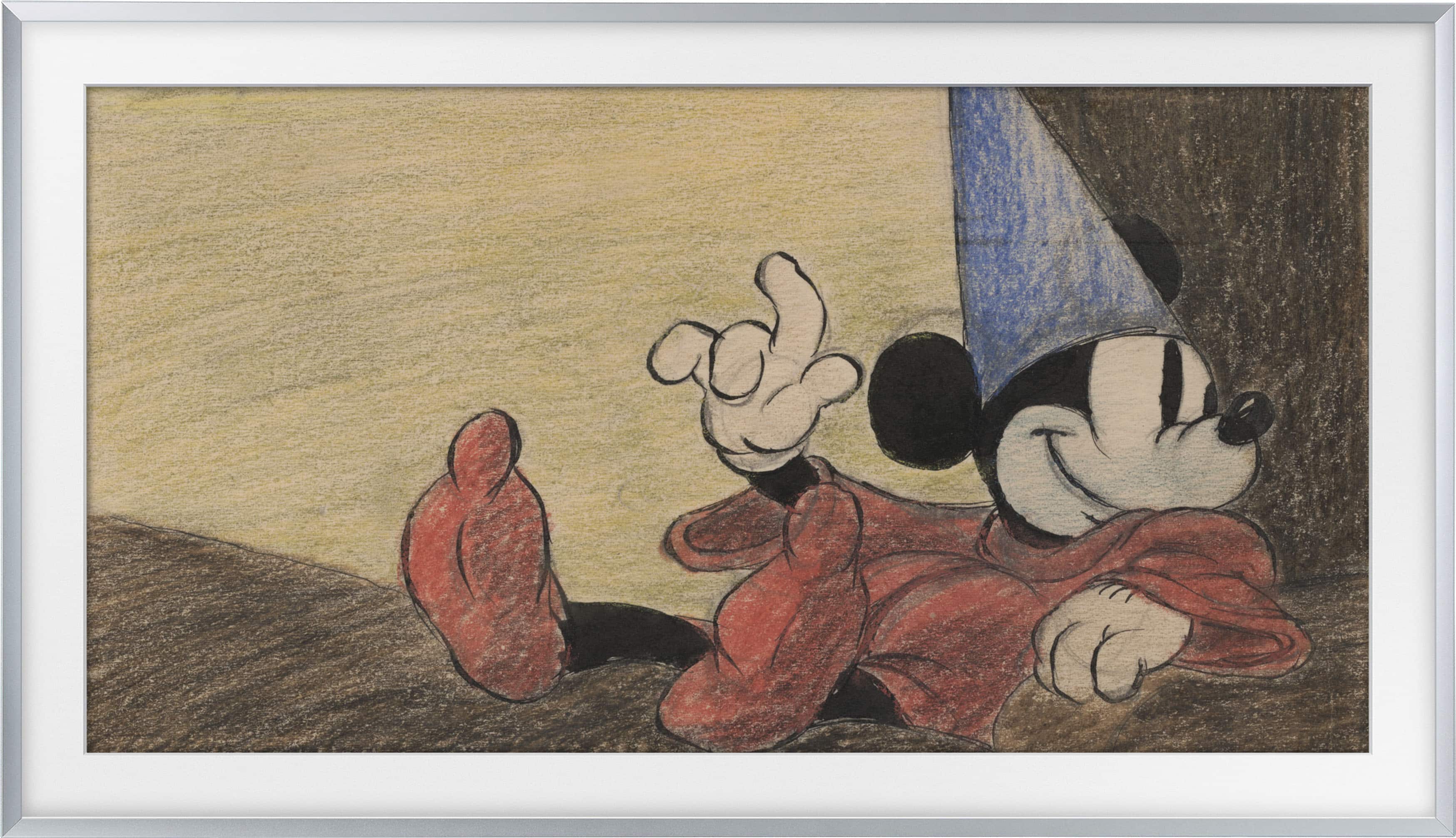 Samsung - 75" Class LS03B The Frame - Disney 100 Edition 4K Ultra HD Smart Tizen TV (2023) - Front_Zoom