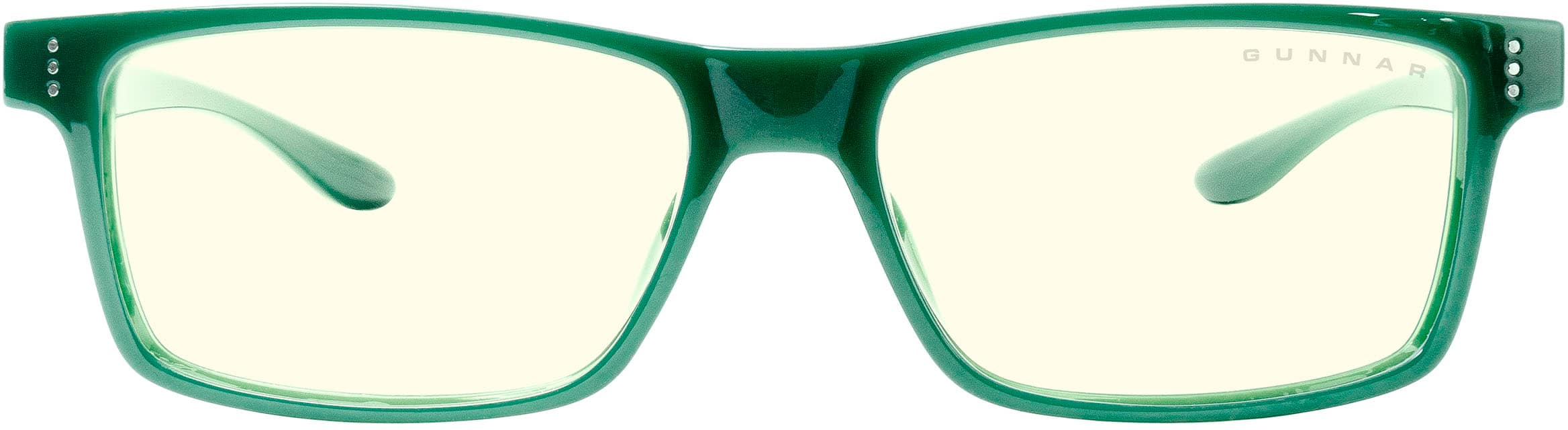 Alt View 14. GUNNAR - Blue Light Gaming & Computer Glasses - Vertex - Moss.