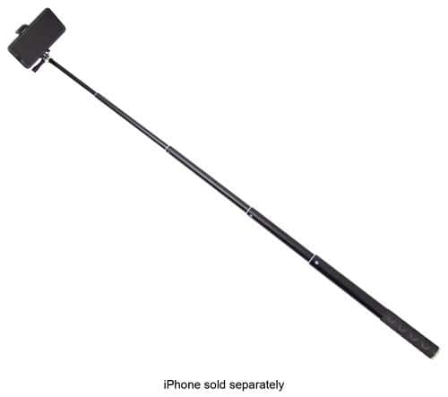 Angle. HISY - WING 48" Selfie Stick and Tripod - Black.