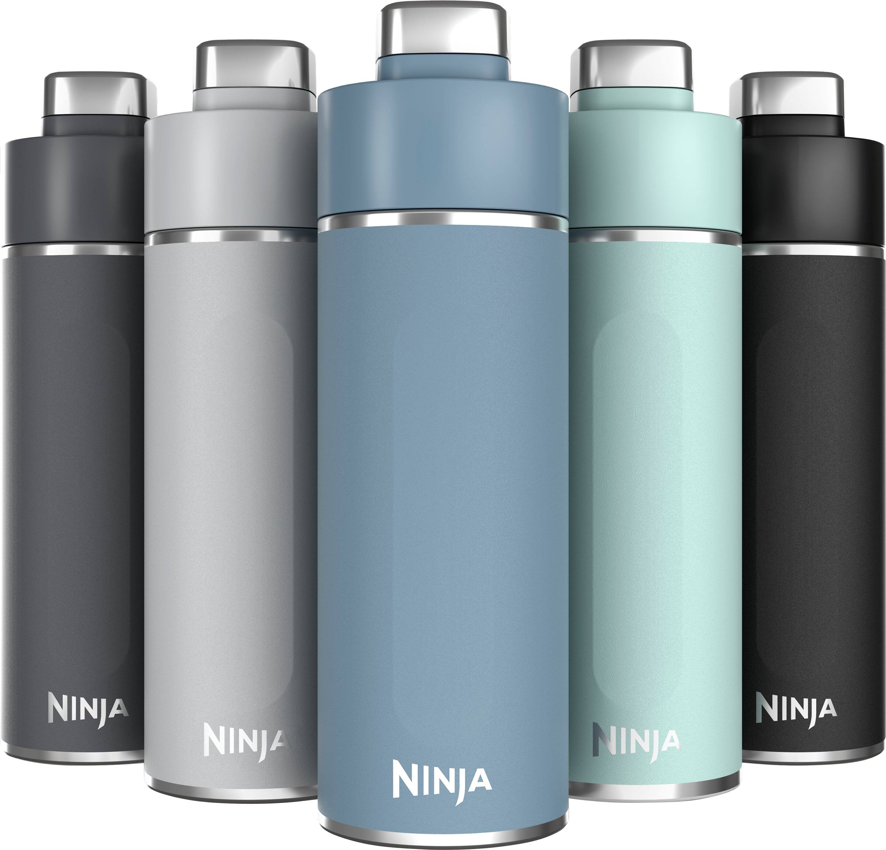 Alt View 17. Ninja - Thirsti 18oz. Travel Bottle - Storm Blue.