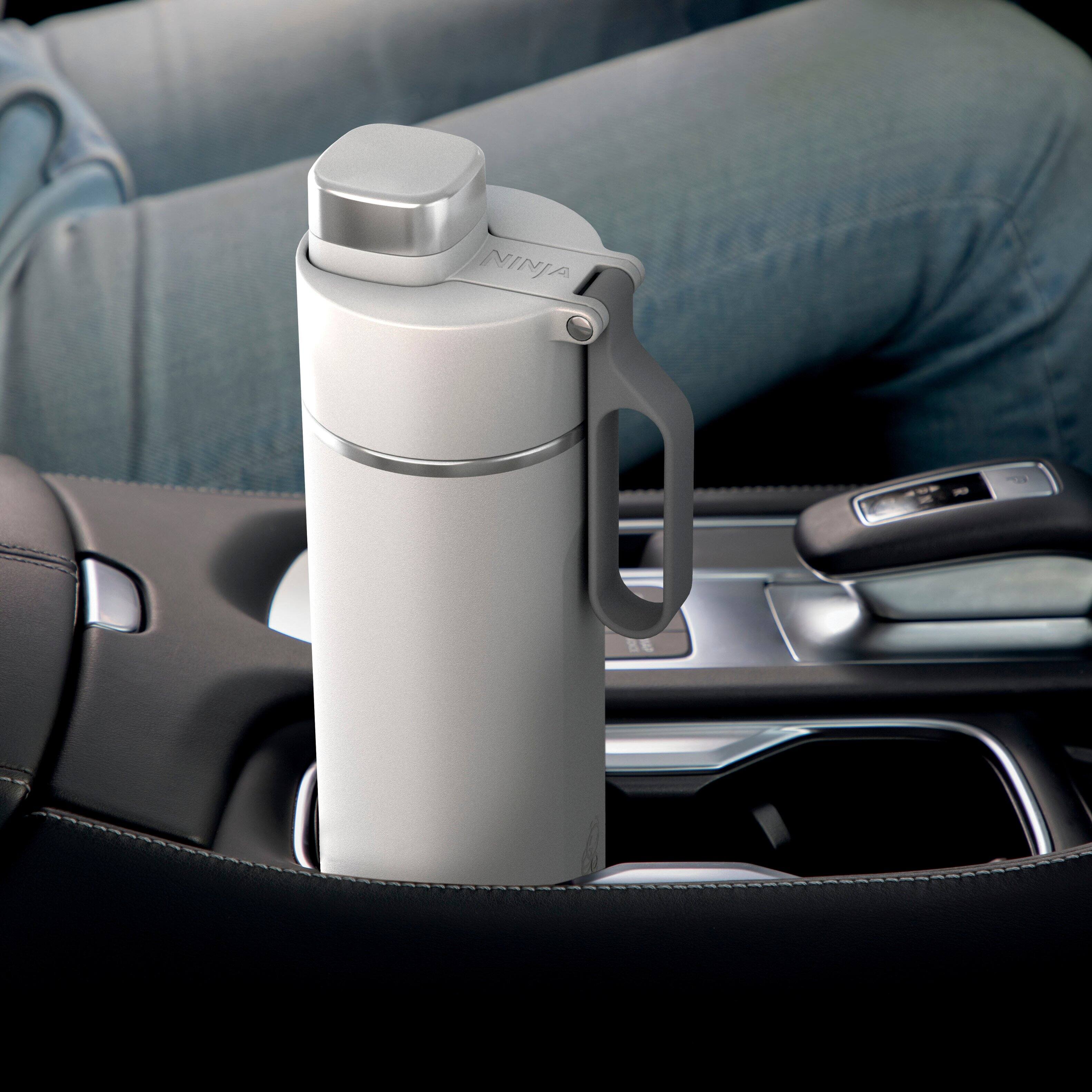 Alt View 14. Ninja - Thirsti 24oz. Travel Bottle - Cloud White.