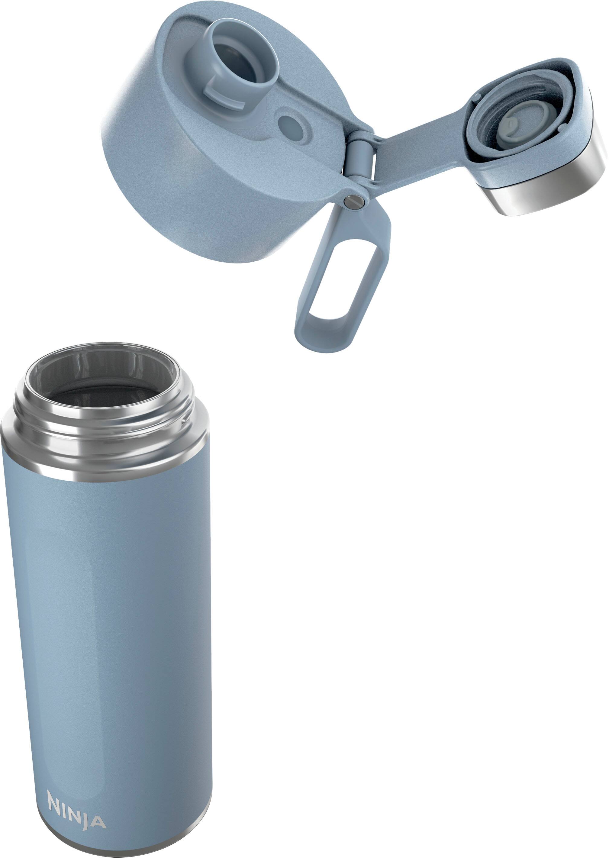 Alt View 13. Ninja - Thirsti 24oz. Travel Bottle - Storm Blue.