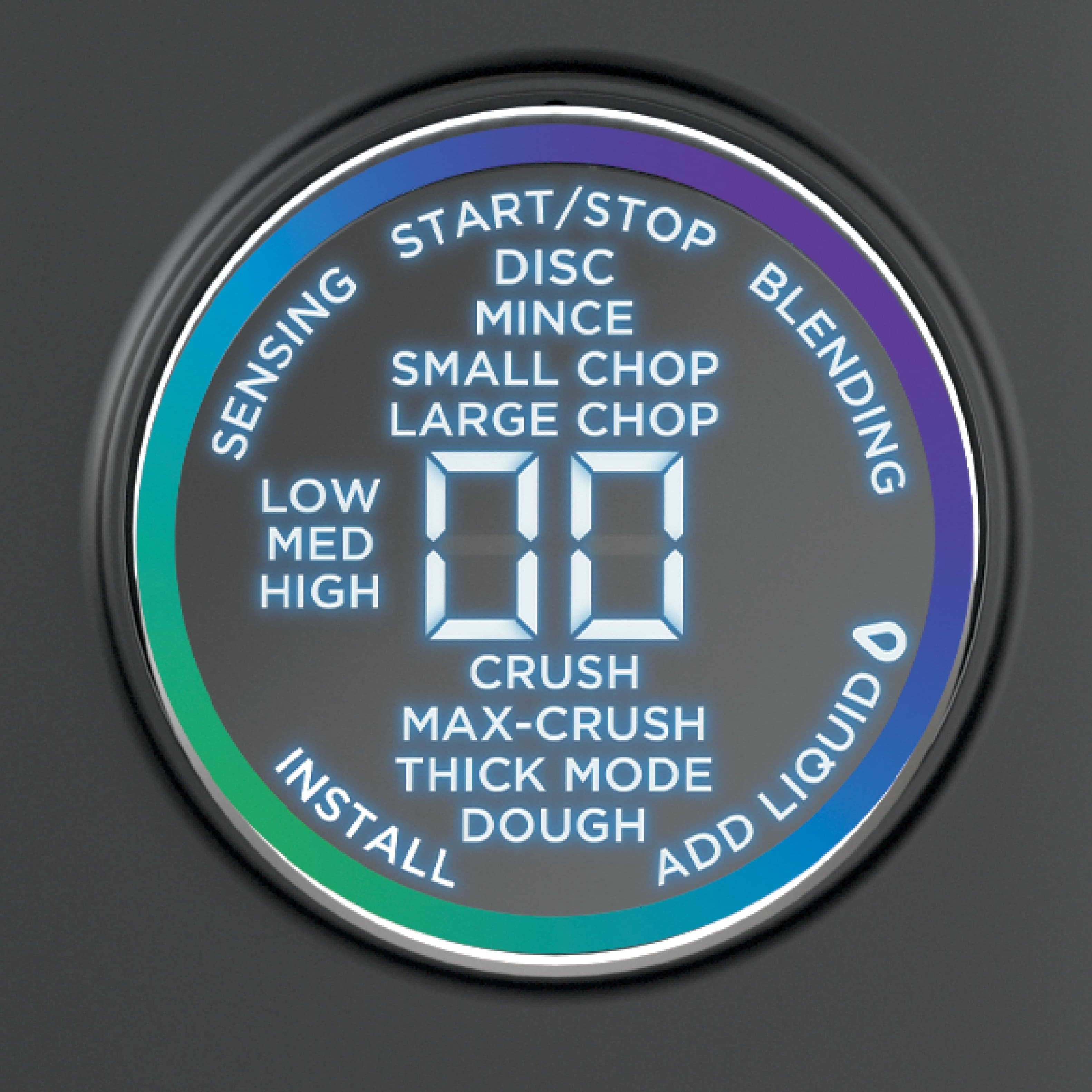 Detect Dial Innovative Detect Dial indicates precise blending program.