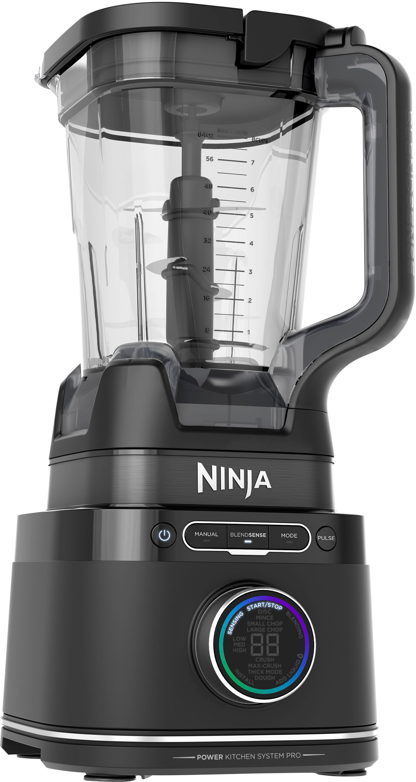 Ninja Detect Kitchen System Power Blender + Processor Pro with BlendSense  Technology Black TB401 - Best Buy